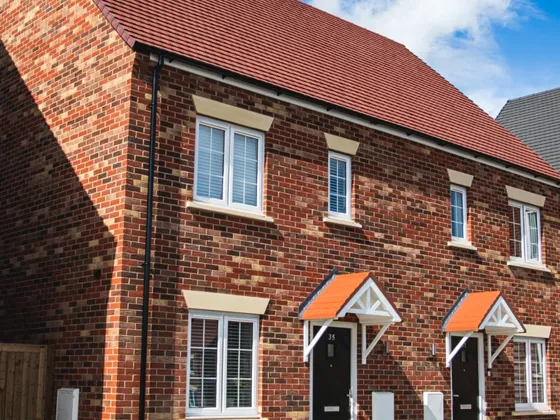 Red brick house