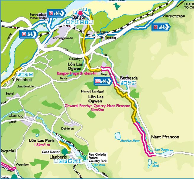 Lon-las-Ogwen