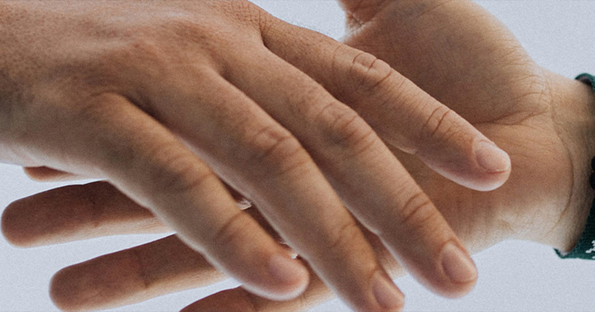 Two hands