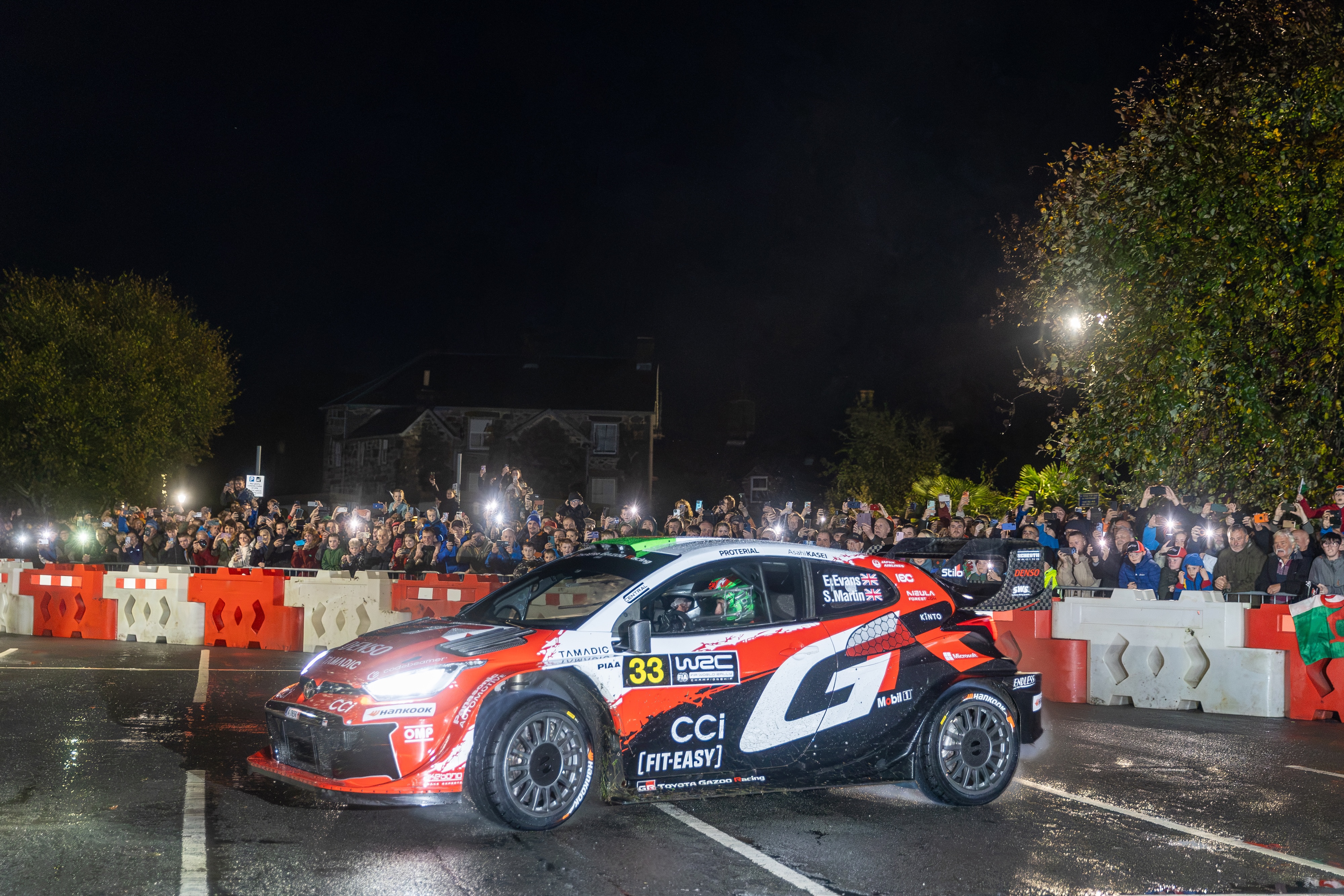 Car rali Elfyn Evans Dolgellau
