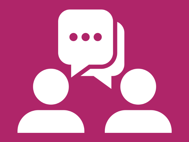 Communication and information icon