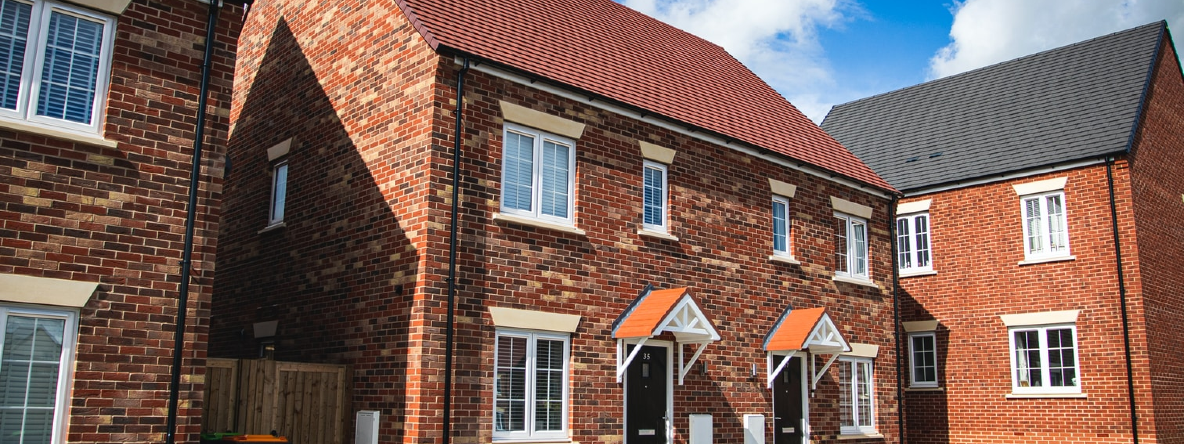 Red brick house
