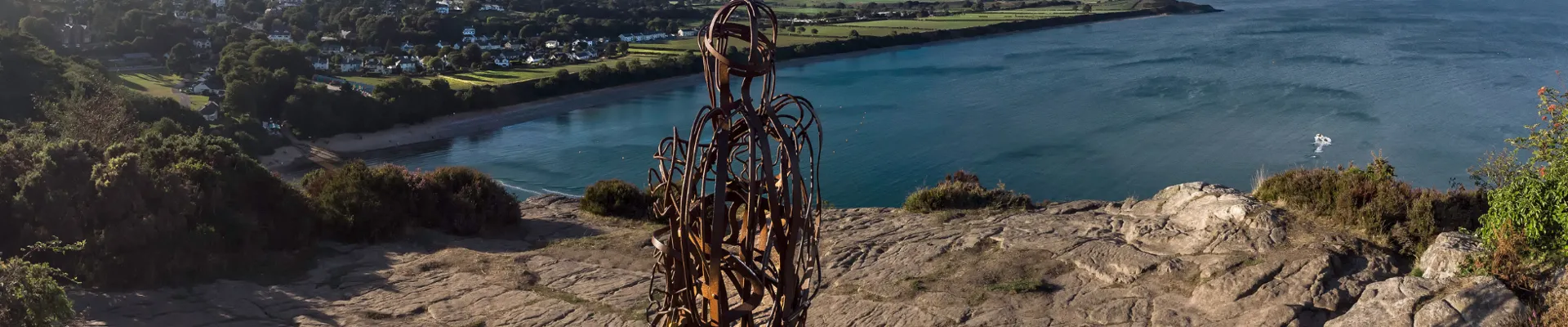 Copa mynydd ym Mhen Llŷn / Summit of a mountain in Pen Llŷn