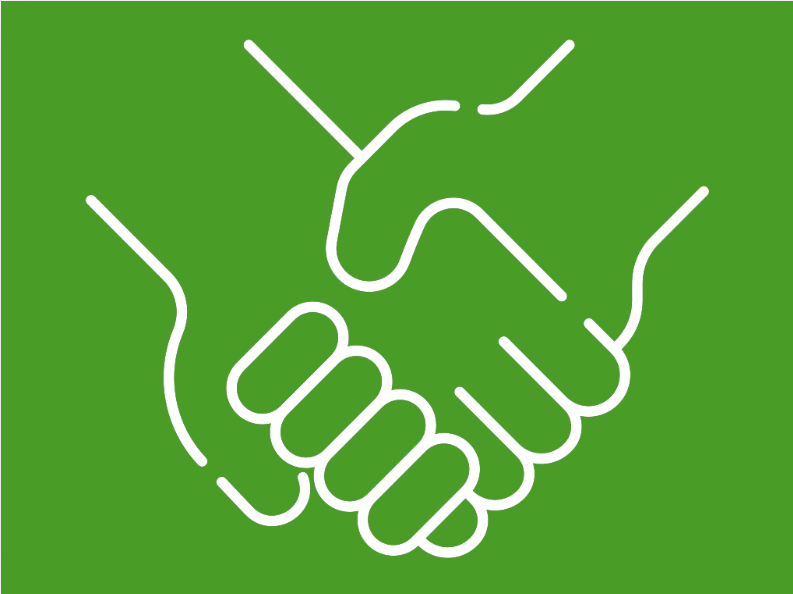 Respect and social inclusion icon